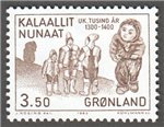 Greenland Scott 151 Mint